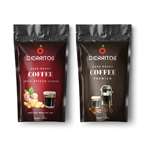 CHERRITOS Dark Roast Coffee, Apple Spiced Ginger Coffee 50 Gms Each (Combo Pack)